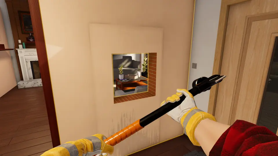 Game screenshot 12, breaking a wall