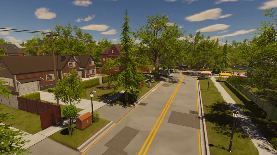 Game screenshot 3, suburbs