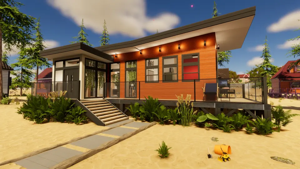 Game screenshot 7, a modern summer house